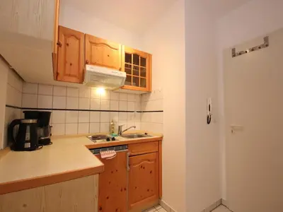Küche/Küchenzeile in der Unterkunft Ferienhaus mit Garten in Zingst