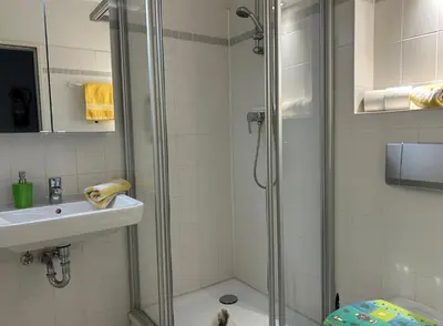 Ein Badezimmer in der Unterkunft Resi I7