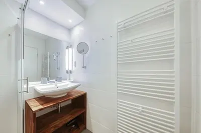 Ein Badezimmer in der Unterkunft Strandnah Zingst - Ap 608