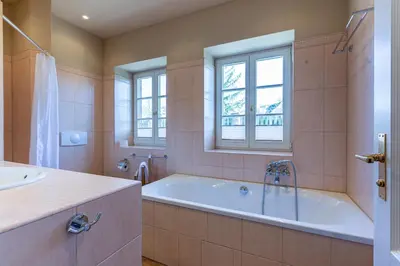 Ein Badezimmer in der Unterkunft Käpt'ns Hus