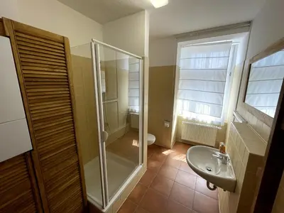Ein Badezimmer in der Unterkunft Meeresbrise 23