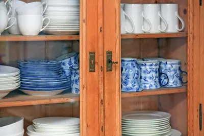 Grundriss der Unterkunft Ferienwohnung im Blauen Haus