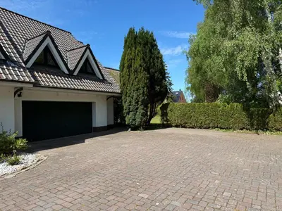 Ein Garten an der Unterkunft FeWo Dierhagen - Zwischen den Wassern - Ostsee und Bodden
