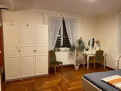 Ein Bett oder Betten in einem Zimmer der Unterkunft Barther Boddenblick