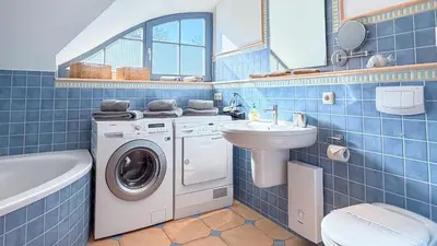 Ein Badezimmer in der Unterkunft Haus Sonnenschein