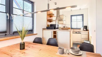 Küche/Küchenzeile in der Unterkunft Haus Sonnenschein