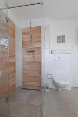Ein Badezimmer in der Unterkunft Seelilie