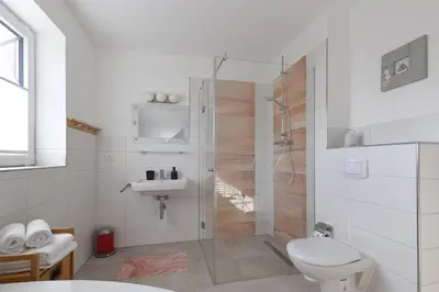 Ein Badezimmer in der Unterkunft Seelilie