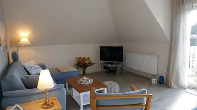 TV/Unterhaltungsangebot in der Unterkunft Störtebekerstrasse 10b Wohnung 3