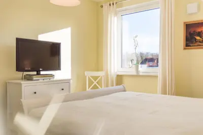 TV/Unterhaltungsangebot in der Unterkunft Ferienhaus - Deichweg 10