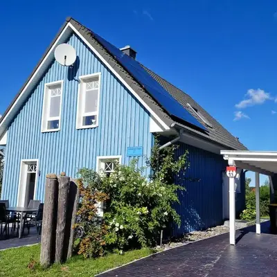 Ferienhaus Ginger am Bodden eingezäunt & hundefreundlich