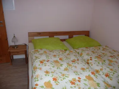 Ein Bett oder Betten in einem Zimmer der Unterkunft Ostseeperle 31