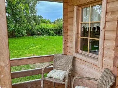 Ein Garten an der Unterkunft Tiny Häuschen Land-Idyll