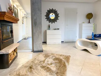 TV/Unterhaltungsangebot in der Unterkunft Ferienwohnung Wohlfühl-Anker