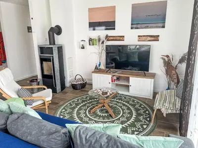 TV/Unterhaltungsangebot in der Unterkunft Holiday Home Der kleine Kranich by Interhome
