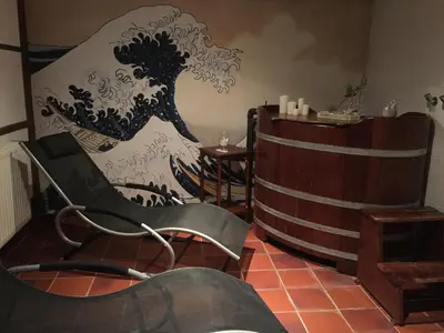 Spa und/oder Wellnesseinrichtungen in der Unterkunft Ferienwohnung Strandgut