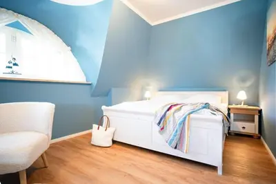 Ein Bett oder Betten in einem Zimmer der Unterkunft Holiday Home in Fuhlendorf