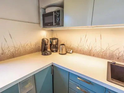 Küche/Küchenzeile in der Unterkunft Ferienhaus Tüdelnest