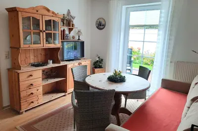 TV/Unterhaltungsangebot in der Unterkunft Zwischen Meer und Bodden App 04