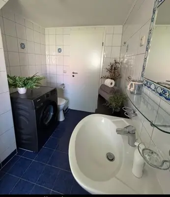 Ein Badezimmer in der Unterkunft Ahoi Zingst
