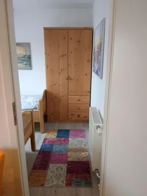 Ein Bett oder Betten in einem Zimmer der Unterkunft Sonnendeck Zingst