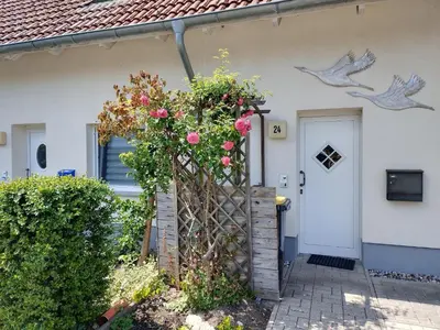 Ein Garten an der Unterkunft Zur Wellenwiese 24