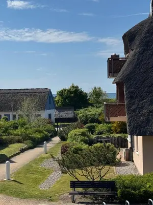 Ein Garten an der Unterkunft BIRKENHOF Haus 08, App 45