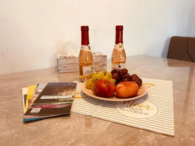 Essen in der Ferienwohnung oder in der Nähe