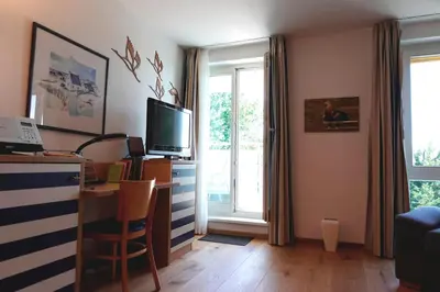 TV/Unterhaltungsangebot in der Unterkunft An der Seebrücke