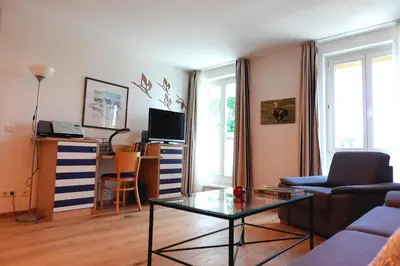 TV/Unterhaltungsangebot in der Unterkunft An der Seebrücke