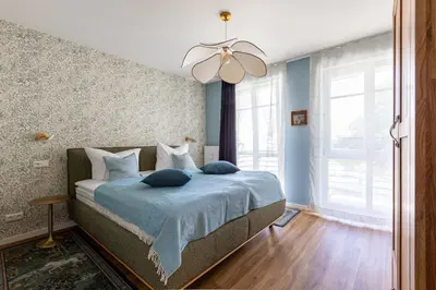 Ein Bett oder Betten in einem Zimmer der Unterkunft de Ruyter
