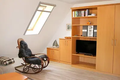 TV/Unterhaltungsangebot in der Unterkunft Ziegenmeier W9.5