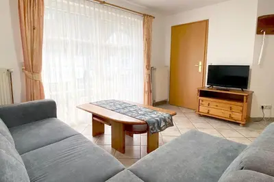 TV/Unterhaltungsangebot in der Unterkunft Haus Kleist Wohnung 1 (rechts)