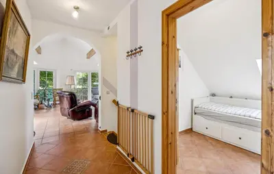 Ein Bett oder Betten in einem Zimmer der Unterkunft Stunning Home In Kenz Küstrow