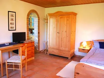 TV/Unterhaltungsangebot in der Unterkunft Ferienhaus mit Garten am Bodstedter Bodden