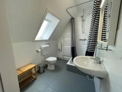 Ein Badezimmer in der Unterkunft Schmidt's Gasthof Garni
