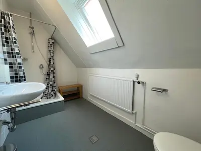 Ein Badezimmer in der Unterkunft Schmidt's Gasthof Garni