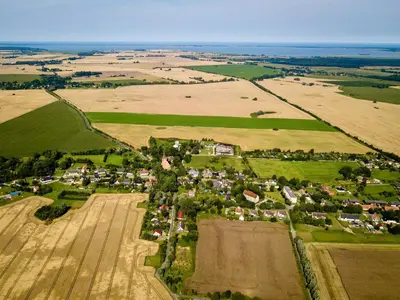 Naturlandschaft in der Nähe des Ferienhauses