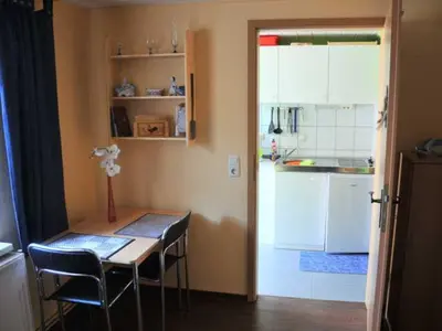 Küche/Küchenzeile in der Unterkunft Ferienwohnung Neuendorf