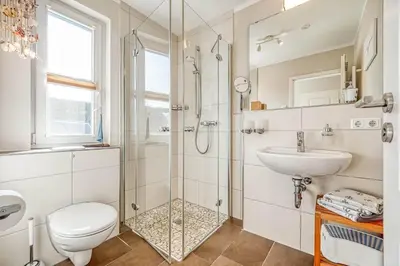 Ein Badezimmer in der Unterkunft Ostseeträume-Zingst
