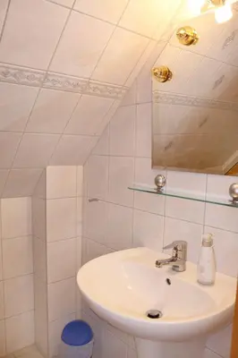 Ein Badezimmer in der Unterkunft Haus Svea