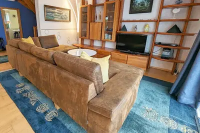 TV/Unterhaltungsangebot in der Unterkunft Haus Svea