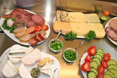 Essen in der Pension oder in der Nähe