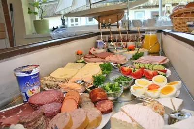 Essen in der Pension oder in der Nähe
