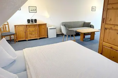 Ein Bett oder Betten in einem Zimmer der Unterkunft Haus Kleist Zimmer 5