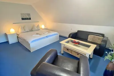 Ein Bett oder Betten in einem Zimmer der Unterkunft Haus Kleist - Zimmer-3