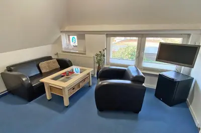 TV/Unterhaltungsangebot in der Unterkunft Haus Kleist - Zimmer-3
