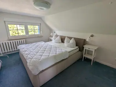 Ein Bett oder Betten in einem Zimmer der Unterkunft Aantengössel