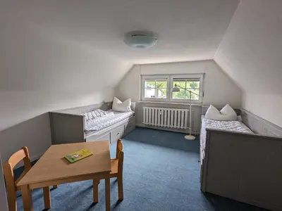 Ein Bett oder Betten in einem Zimmer der Unterkunft Aantengössel