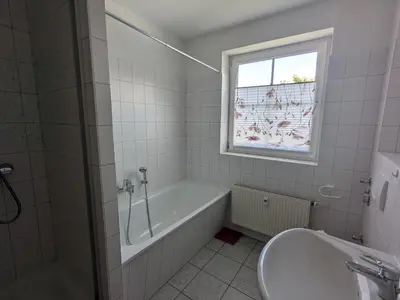 Ein Badezimmer in der Unterkunft Antje